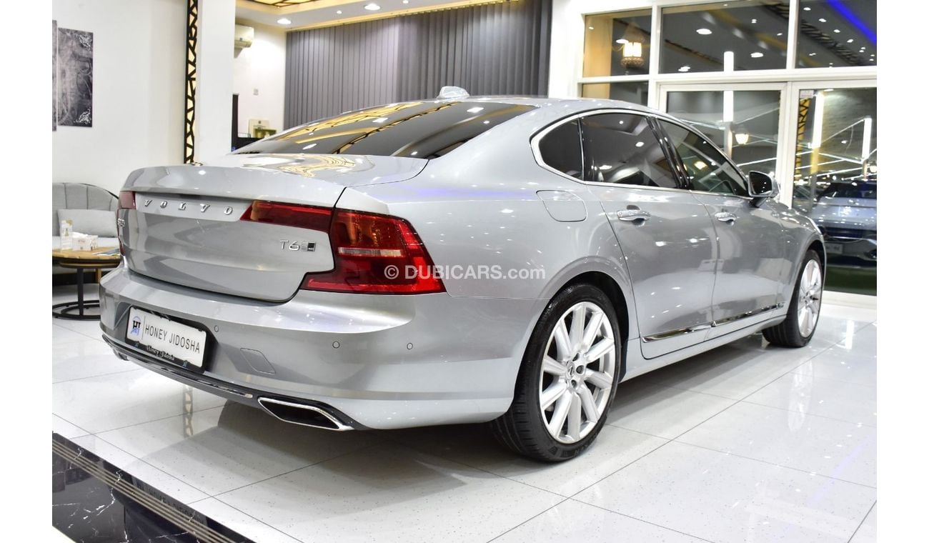 فولفو S90 EXCELLENT DEAL for our Volvo S90 T6 AWD ( 2018 Model ) in Silver Color GCC Specs