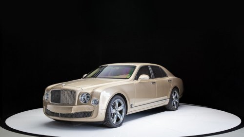 بنتلي مولسان 2015 Bentley Mulsanne Std, 4dr Sedan, 6.7L 8cyl Petrol, Automatic, All Wheel Drive - GCC with warran