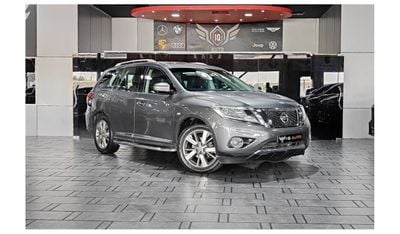 Nissan Pathfinder AED 1,600 P.M | 2016 NISSAN PATHFINDER SL 3.5 L | 7 SEATS | GCC | FULLY LOADED