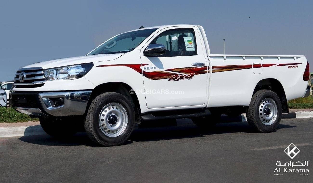 Toyota Hilux 2.7 ltr petrol-manual transmission-chrome bumper-Rear Camera | Diff Lock | GCC | power window- power