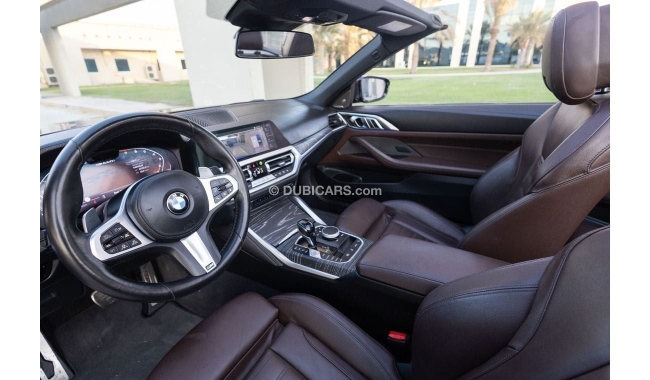 BMW M440i xDrive 3.0L BMW M440i xDrive Convertible 2021 GCC under Agency Warranty and Service Contract with Fl