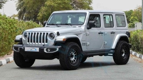 Jeep Wrangler Unlimited Sahara V6 3.6L , 2023 GCC , 0Km , With 3 Years or 60K Km Warranty @Official Dealer