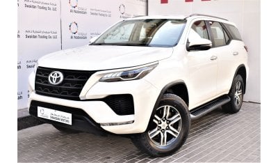 Toyota Fortuner AED 1750 PM  EXR 2.7 AT 4WD GCC DEALER WARRANTY