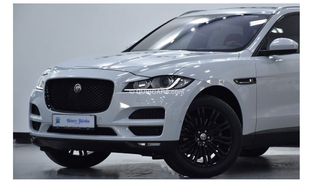 جاكوار F Pace EXCELLENT DEAL for our Jaguar F-Pace 35t AWD ( 2017 Model ) in White Color GCC Specs