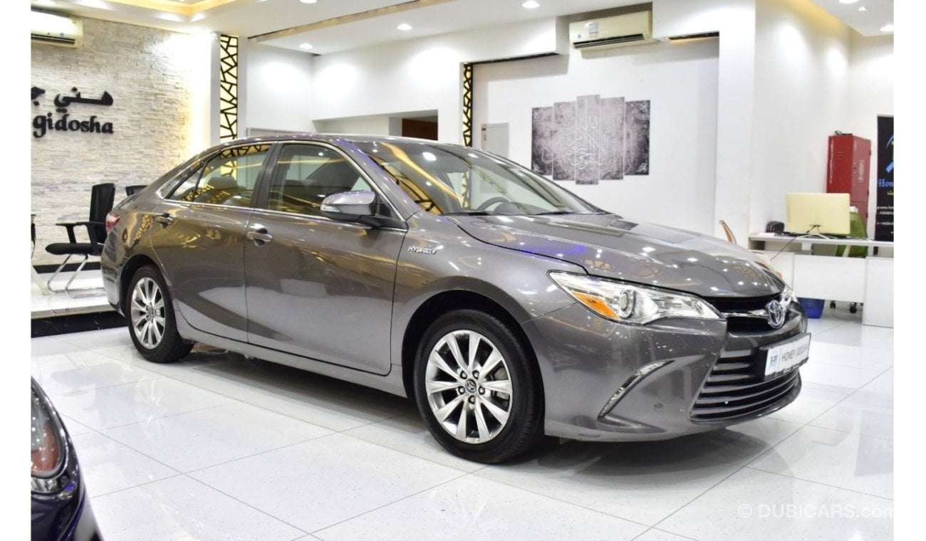 تويوتا كامري EXCELLENT DEAL for our Toyota Camry LE Hybrid ( 2017 Model ) in Grey Color American Specs