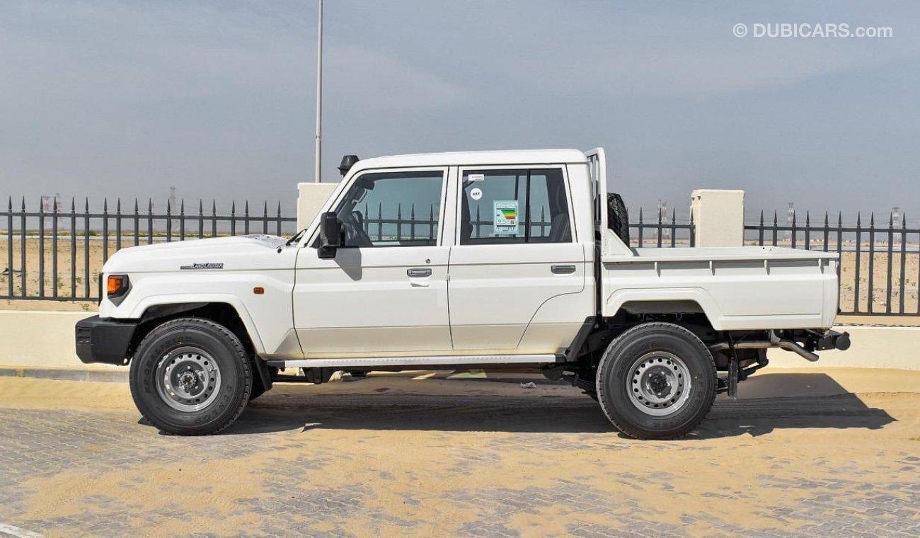 تويوتا لاند كروزر بيك آب TOYOTA LANDCRUISER PICKUP,DOUBLE CABIN,4.5L,V8,MT,2024MY