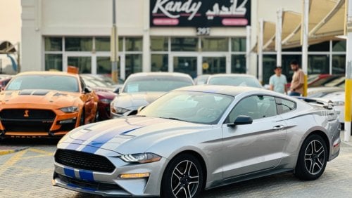 Ford Mustang EcoBoost MONTHLY 1120/- AED | 0% DP | Touch Screen | Leather Seats | Rearview Camera | #39195