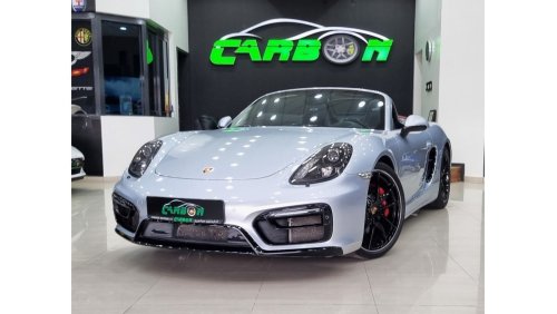 بورش بوكستر جي تي أس PORSCHE BOXSTER GTS 2015 GCC IN IMMACULATE CONDITION WITH ONLY 59K KM FOR 190K AED