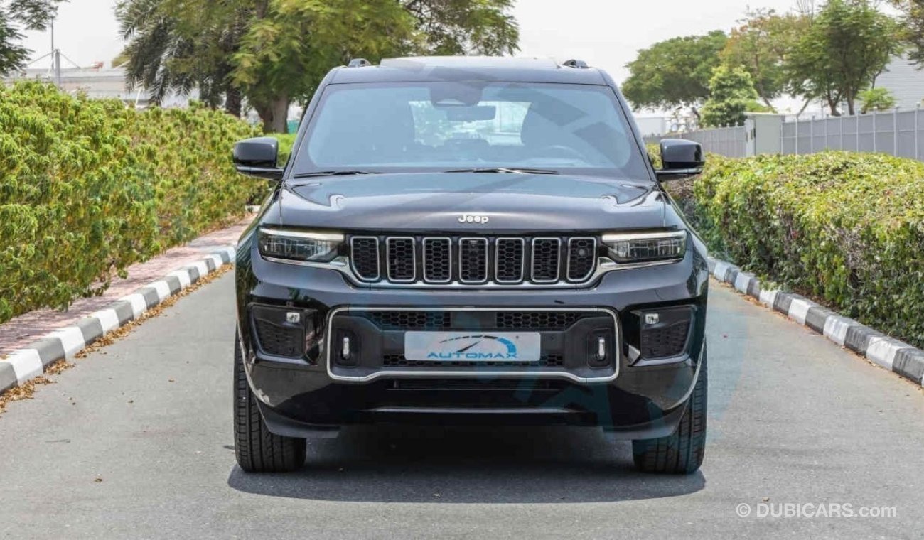 جيب جراند شيروكي Overland Luxury , Night Vision , 2024 GCC , 0Km , With 3 Years or 60K Km Warranty @Official Dealer