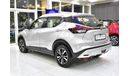 Nissan Kicks EXCELLENT DEAL for our Nissan Kicks ( 2022 Model ) in Silver Color GCC Specs