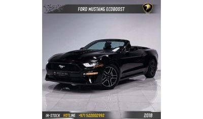 فورد موستانج 2018 Ford Mustang EcoBoost