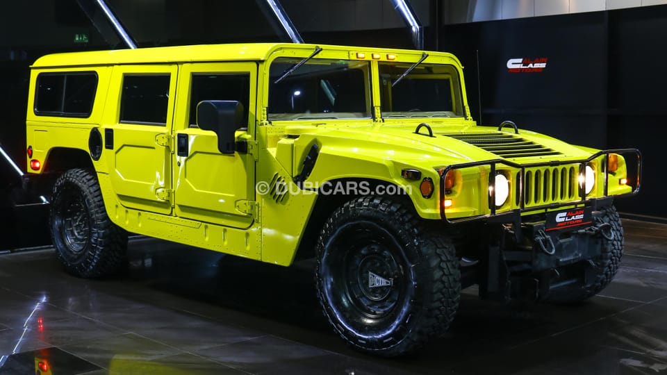 Hummer H1 Duramax Diesel for sale: AED 295,000. Yellow, 1993