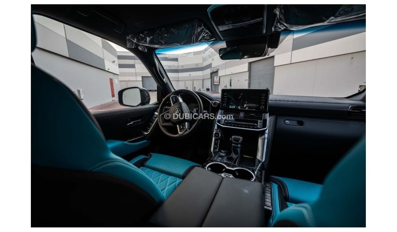 Toyota Land Cruiser MBS Autobiography | Custom Turquoise Seats