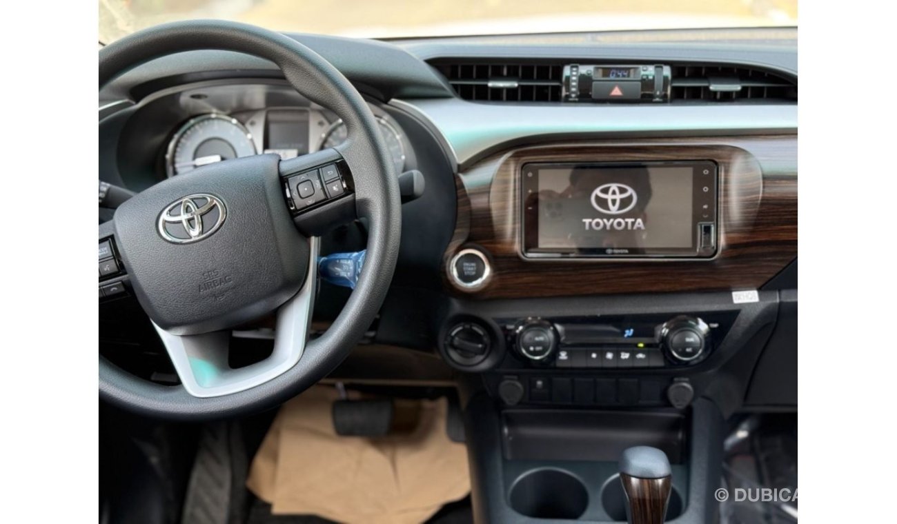 تويوتا هيلوكس 2024 Toyota Hilux Double Cab (Full-Option with Push Start) 2.7L 4-Cyl Petrol A/T 4x4 Only For Export