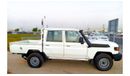 تويوتا لاند كروزر بيك آب Toyota land Cruiser pickup Double cabin Diesel  4.2L 6V M/T 4*4 basic 2024