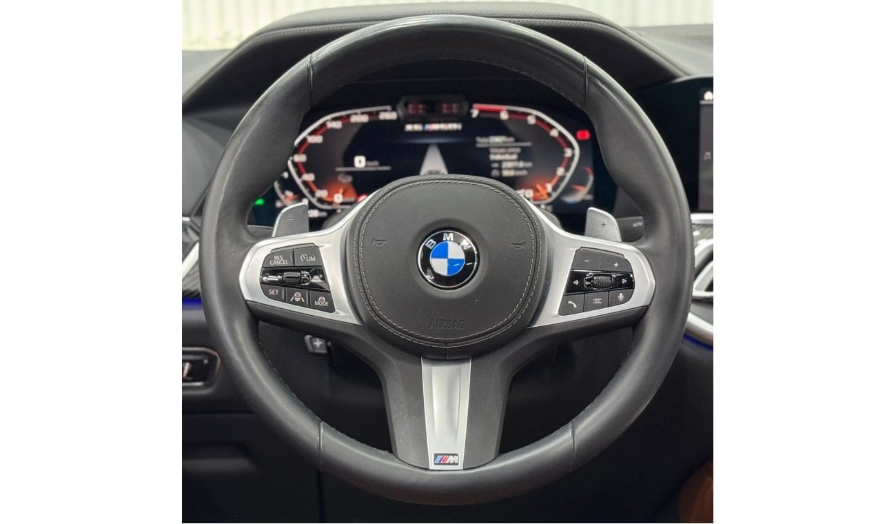 بي أم دبليو X6 2023 BMW X6 M50i, Apr 2028 BMW Warranty + Service Package, Full Service History, GCC