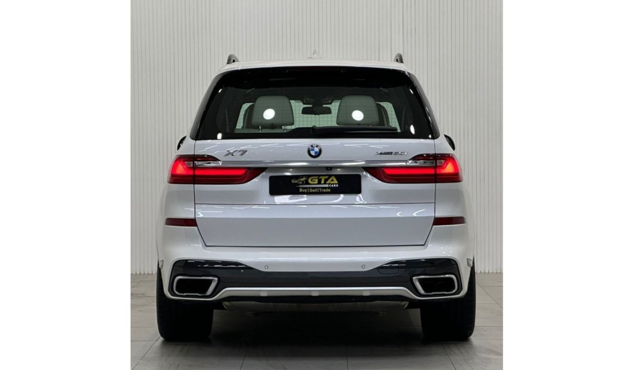 بي أم دبليو X7 2019 BMW X7 xDrive50i M-Sport Masterclass, Aug 2024 Warranty + Aug 2027 Service Pack, Full Option