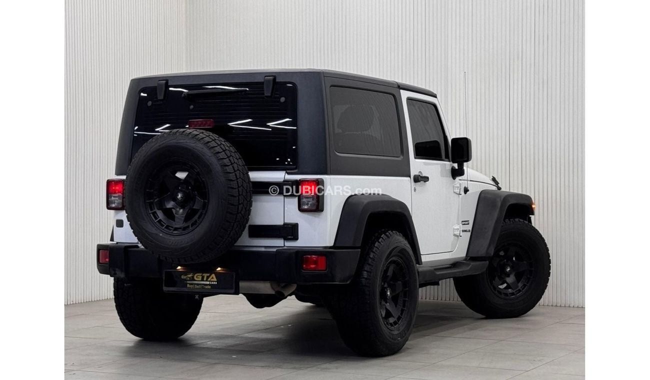 جيب رانجلر Sport 3.6L A/T 2015 Jeep Wrangler Sport, Service History, Excellent Condition, GCC