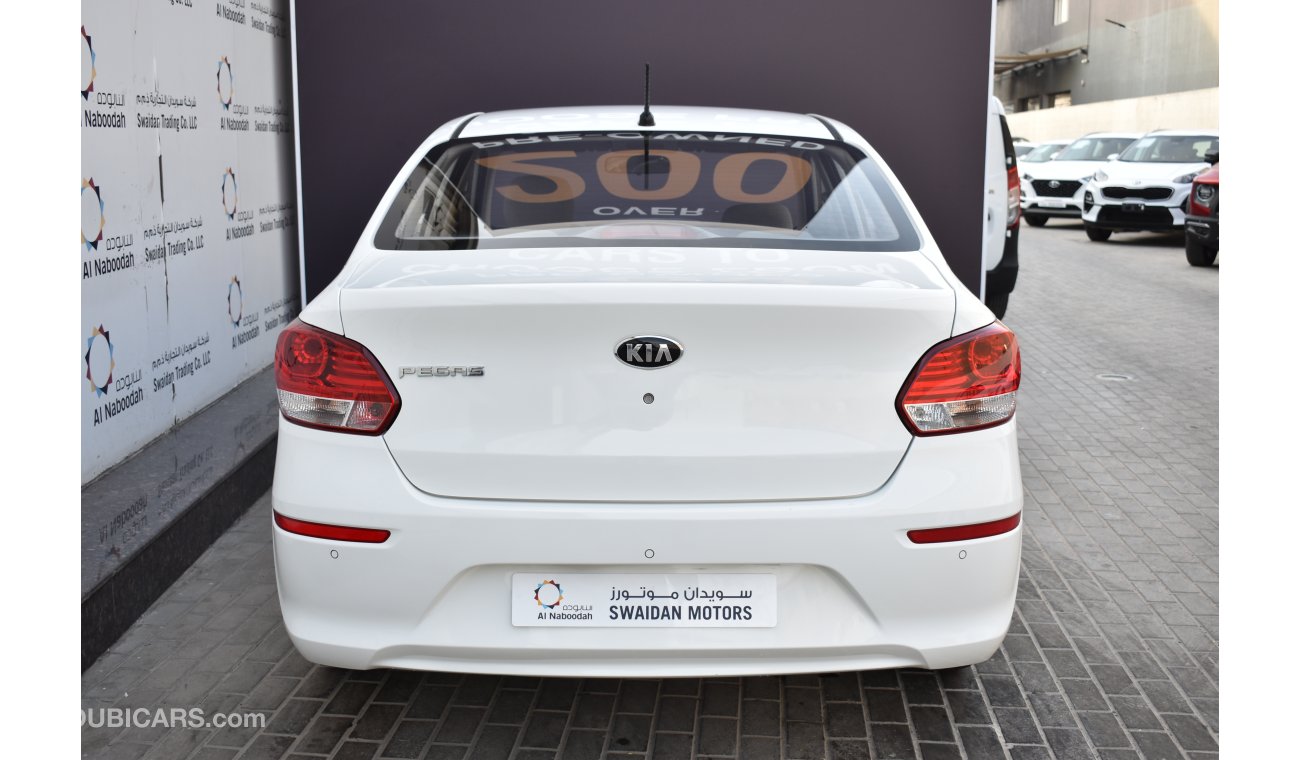 Kia Pegas AED 639 PM | 1.4L LX GCC DEALER WARRANTY