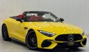 مرسيدس بنز SL 55 AMG Roadster 4Matic+ 2022 Mercedes-Benz SL 55 AMG 4MATIC+, Agency Warranty Till 08/28+SP, Full Agency Se