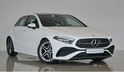 Mercedes-Benz A 200 VSB 33108 - Mercedes Benz A200 AMG Line - Gargash Warranty + Service Contract until 22/11/2028 or 10