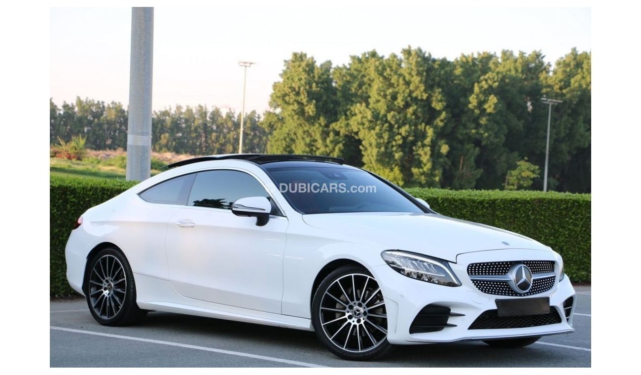 Mercedes-Benz C 200 Coupe MERCEDES BENZ AMG C200 COUPE 2019 GCC FULL OPTION ORIGINAL PAINT FULL SERVICE HISTORY