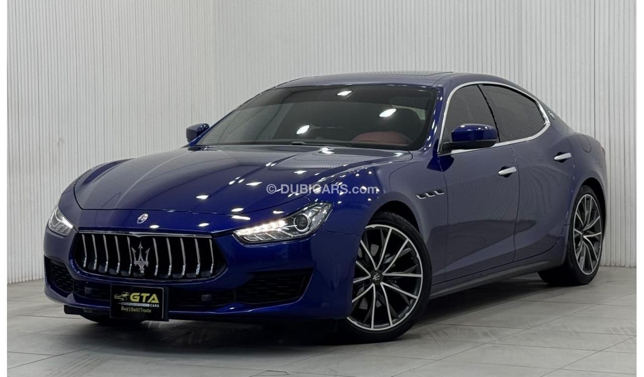 مازيراتي جيبلي S 3.0L 2019 Maserati Ghibli S, One Year Warranty, Full Agency Service History, GCC