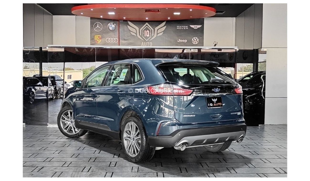 Ford Edge AED 1,600 P.M | 2019 FORD EDGE TITANIUM | UNDER AGENCY WARRANTY | GCC | PANORAMIC ROOF | FSH