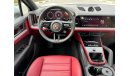 Porsche Cayenne GCC SPEC UNDER WARRANTY AND SERVICE CONTRACT