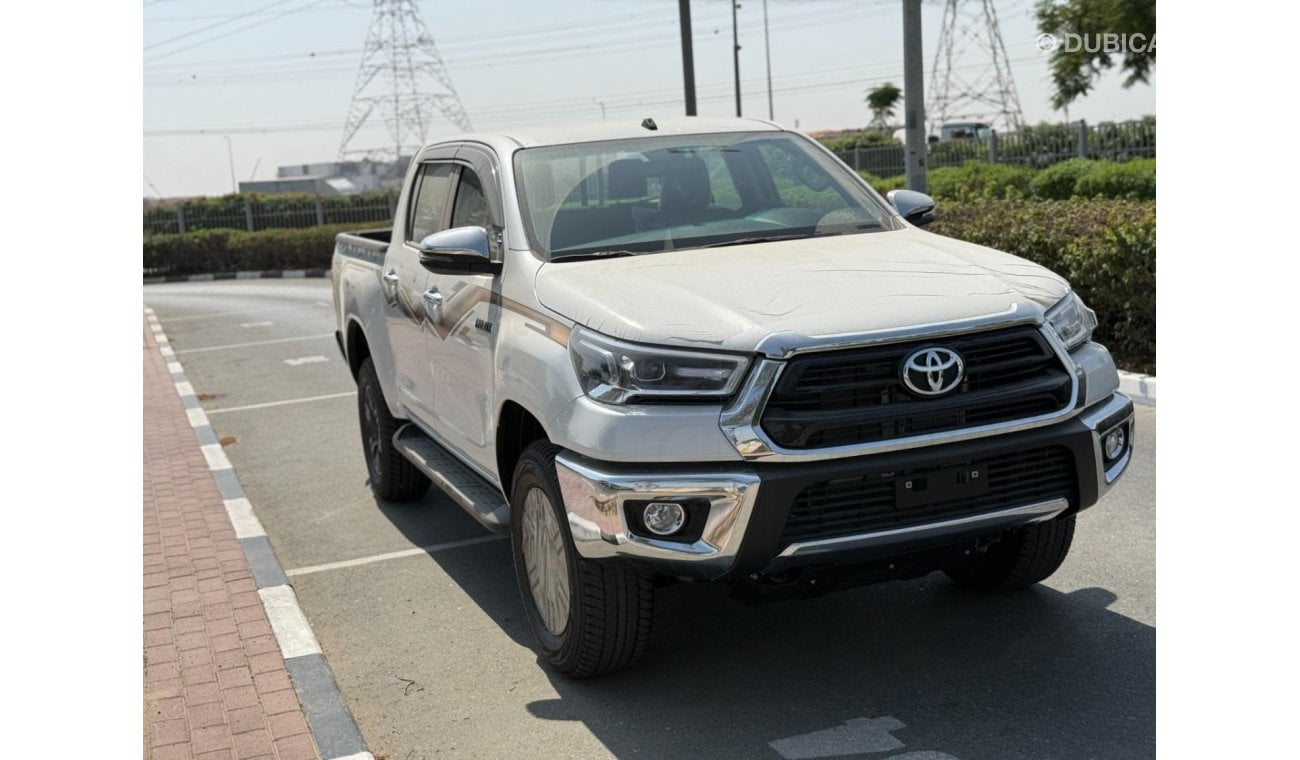 تويوتا هيلوكس 2024 Toyota Hilux Double Cab (Full-Option with Push Start) 2.7L 4-Cyl Petrol A/T 4x4 Only For Export