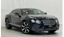 Bentley Continental GT 2016 Bentley Continental GT Speed W12, Oct 2025 Service Pack, Very Low Kms, Excellent Condition, GCC