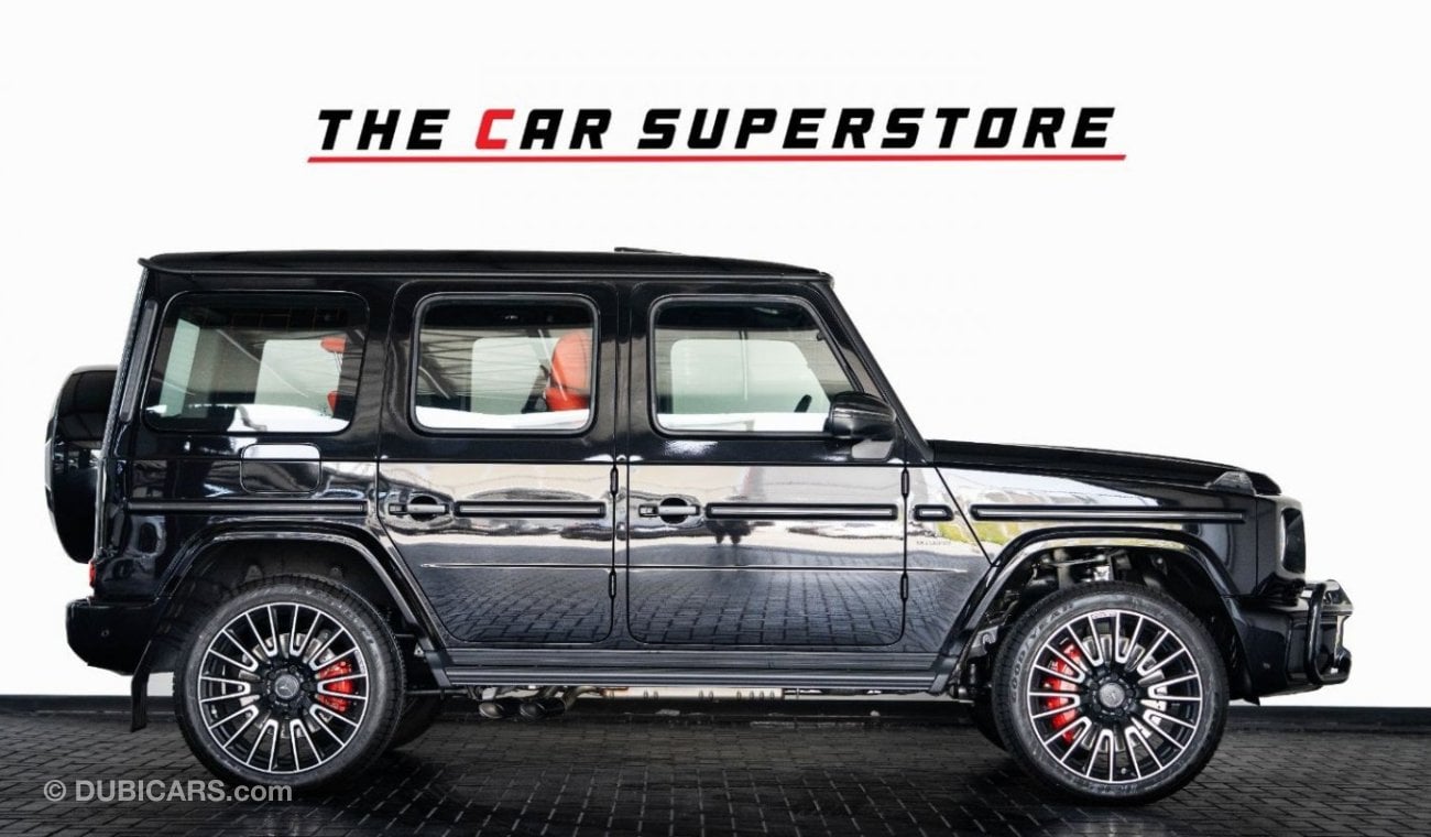 مرسيدس بنز G 63 AMG 2025 MERCEDES BENZ G63 AMG | DOUBLE NIGHT PACKAGE | CARBON PACKAGE | WARRANTY SERVICE TILL 2029