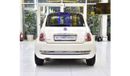 Fiat 500 EXCELLENT DEAL for our Fiat 500 ( 2015 Model ) in White Color GCC Specs