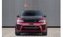 Land Rover Range Rover Sport SVR US Spec