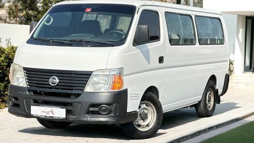 Nissan Urvan Std 2.5L (14 Seater) NISSAN URVAN 2.5L I4 RWD | GOOD CONDITION |  GCC | WELL MAINTAINED | 12 SEATERN