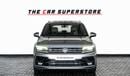 Volkswagen Tiguan R-Line 2.0L 2019-VOLKS WAGEN TIGUAN R-LINE 4MOTION-GCC-SERVICE HISTORY-1 YEAR WARRANTY