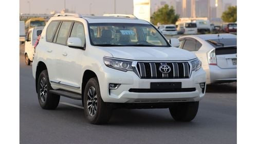 تويوتا برادو VX 2.7,SUNROOF, 2 ELECTRIC SEAT ,LEATHER SEAT, MODEL 2023, PETROL,SPARE DOWN