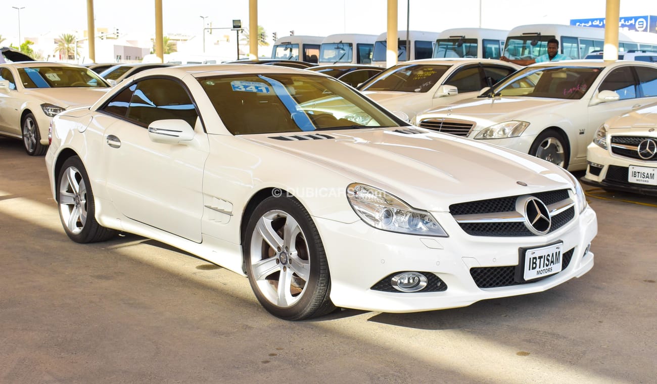 Mercedes-Benz SL 350 With SL 550 body kit