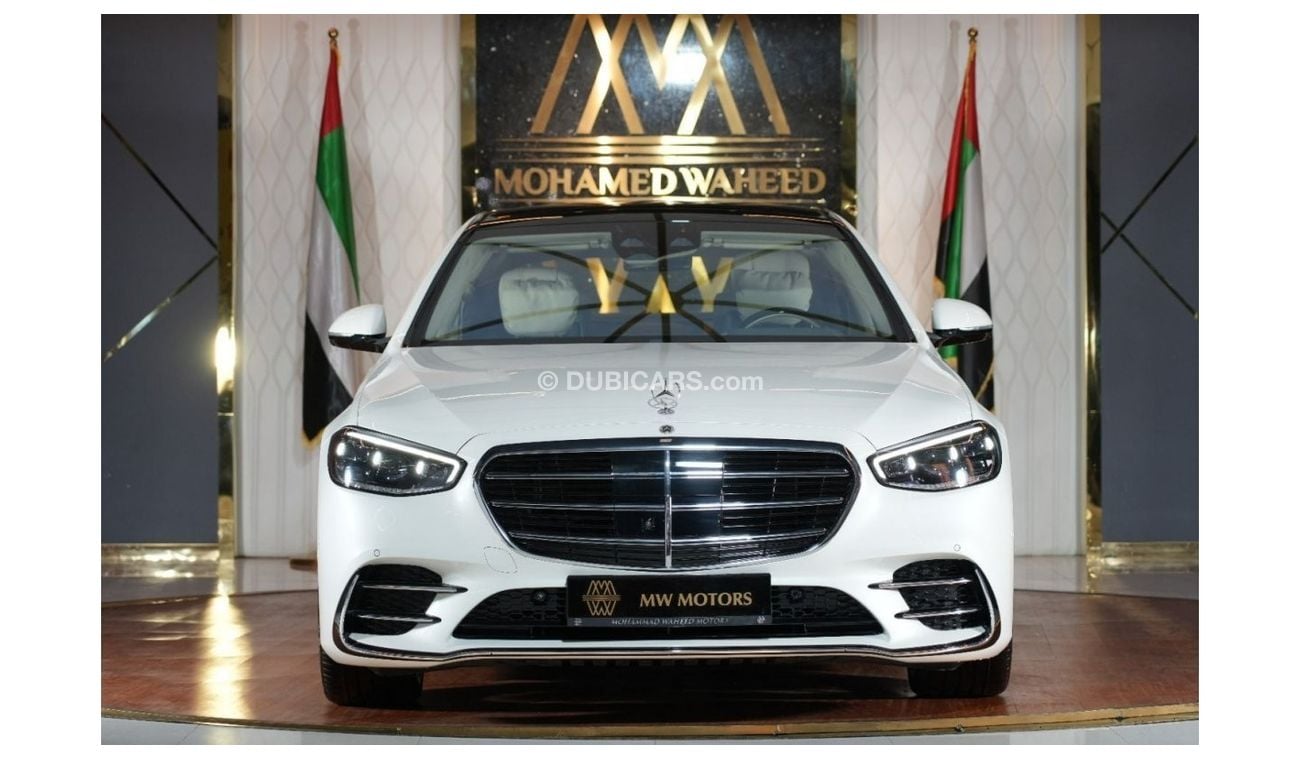 مرسيدس بنز S 500 Mercedes-Benz S 500 | 2023 GCC 4,600 KM only | Agency Warranty | AMG | Diamond Seats