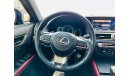 لكزس GS 350 AED 1,900 PM |LEXUS | GS-350 | F-SPORT| V6 | 3.5L | 2017 |GCC| 0% DOWNPAYMENT