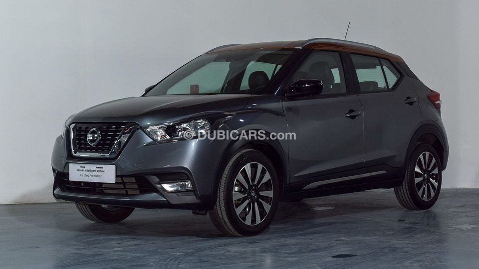 Nissan Kicks for sale: AED 67,900. Grey/Silver, 2020