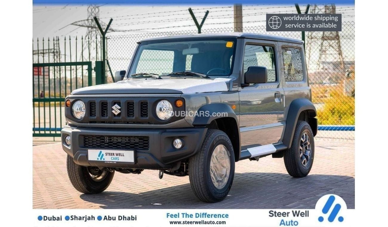 Suzuki Jimny 2024 GL V4 1.5L Petrol M/T / 3 Doors - 4 Seats / Display Audio + Bluetooth / For Export