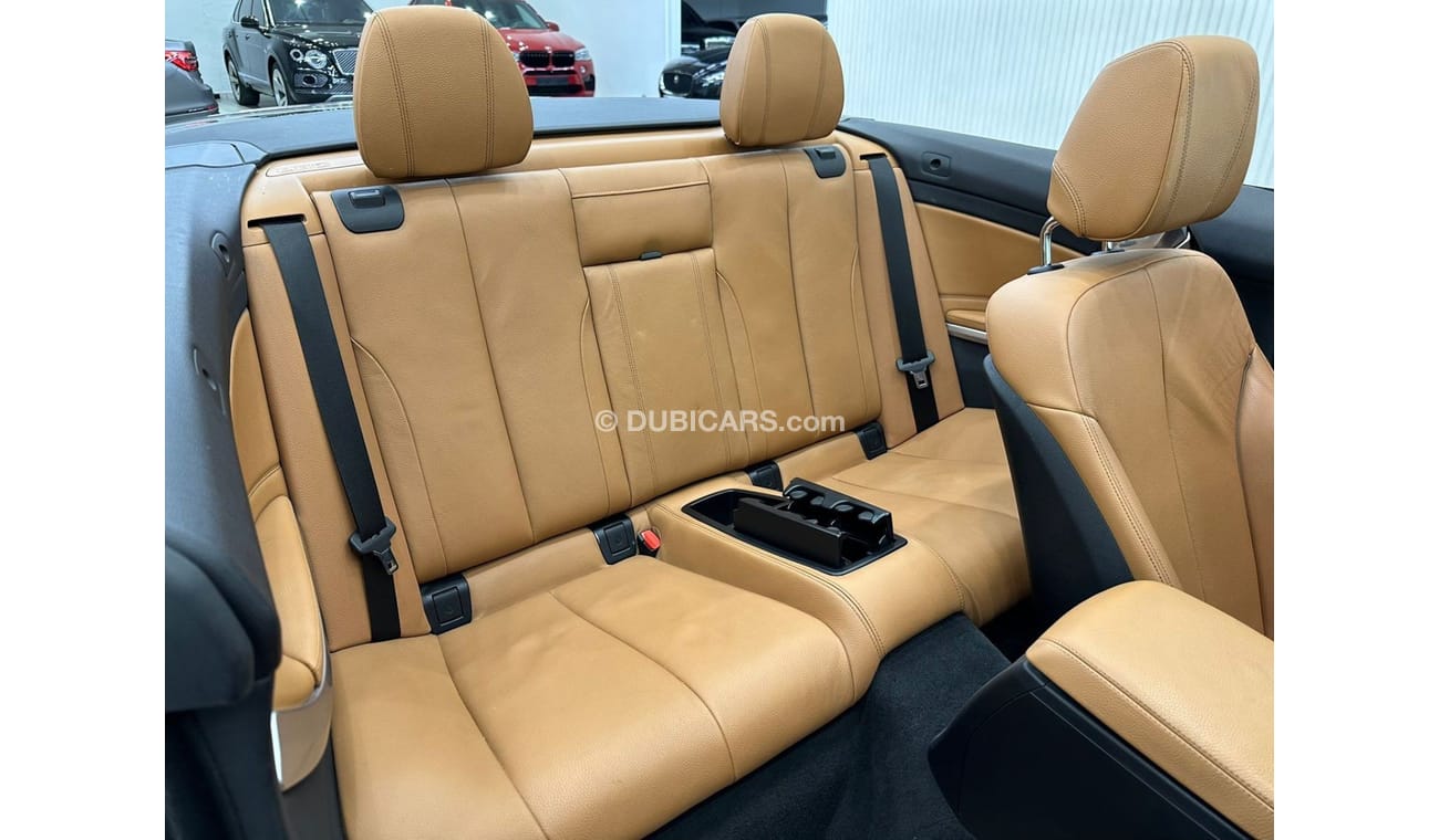 بي أم دبليو 420i Std 2.0L 2019 BMW 420i Luxury-Line Convertible, Warranty, Service History, Excellent Condition