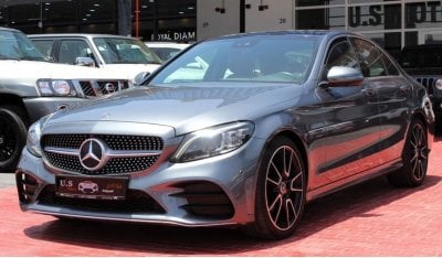 Mercedes-Benz C200 AMG Pack C200 AMG 2019 GCC GARGASH FULL OPTION SINGLE OWNER IN MINT CONDITION