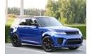 Land Rover Range Rover Sport SVR RANGE ROVER SPORT SVR 2019  German specs full option