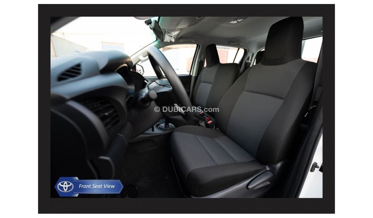 تويوتا هيلوكس TOYOTA HILUX 2.4L 4x4 5-SEATER D/C BSC M/T DSL