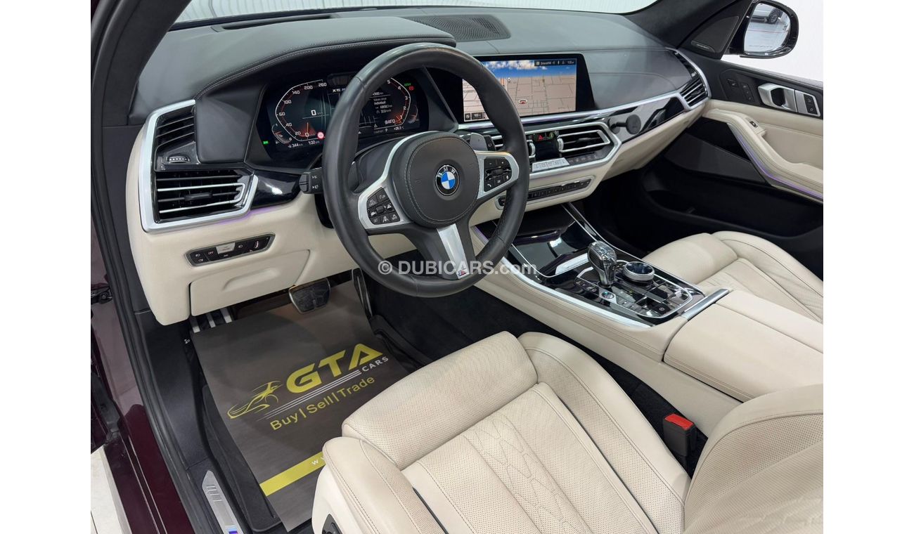 بي أم دبليو X5 M50i 4.4L 2021 BMW X5 M50i, May 2026 BMW Warranty + Service Package, Full Service History, GCC