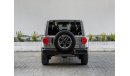 Jeep Wrangler 1,600 AED MONTHLY I 2019 JEEP WRANGLER I SAHARA  I US I WARRANTY AVAILABLE I PERFECT CONDITION