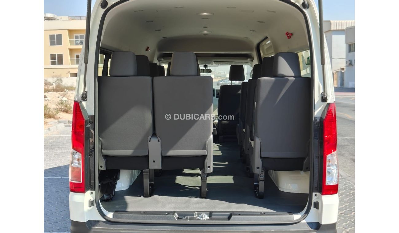 Toyota Hiace 2025 Toyota Hiace DX with Rear Heater 13-Seater 3.5L V6 Petrol M/T (2-Point Seatbelts) Only For Expo