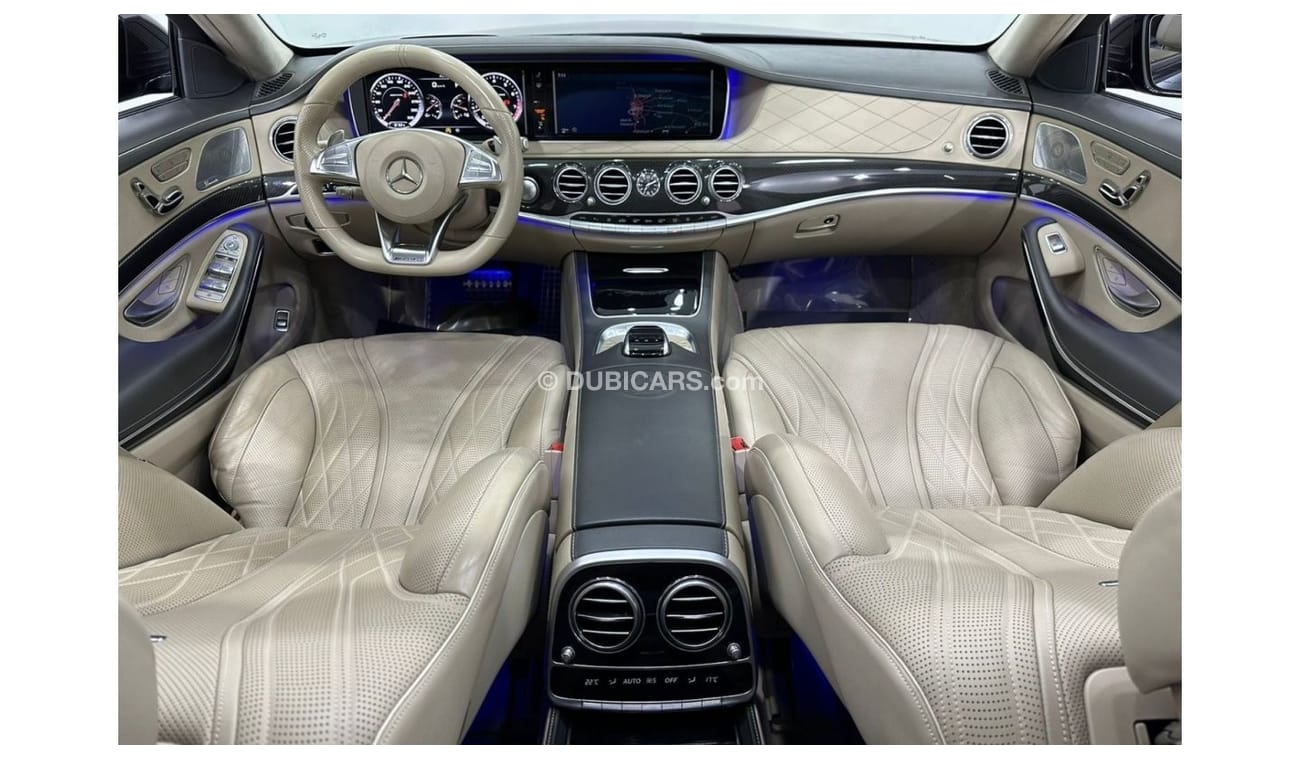 مرسيدس بنز S 63 AMG 2015 Mercedes Benz S63 4MATIC Brabus Edition, 1 Of 1, Full Service History, Fully Loaded, GCC